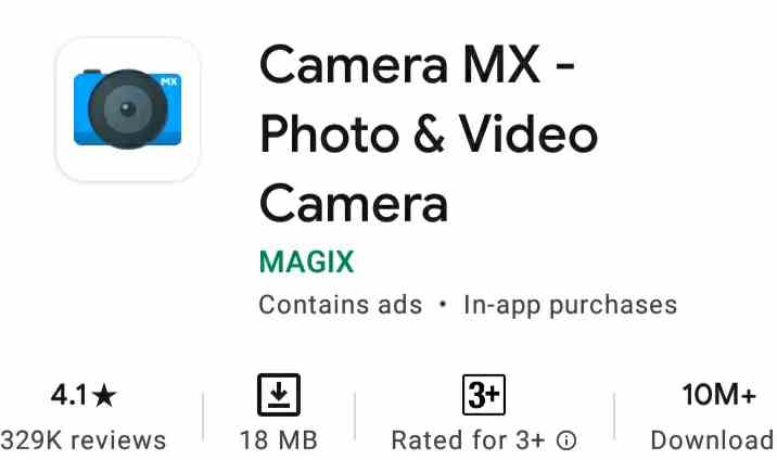 Camera-mx-download