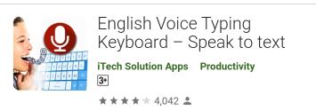 english voice typing keyboard