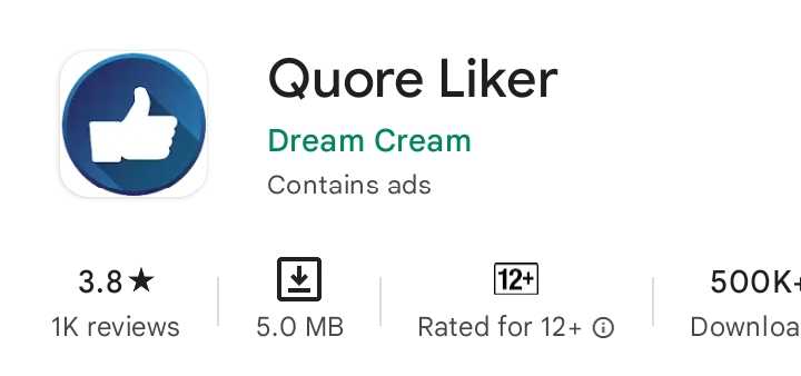quore liker app